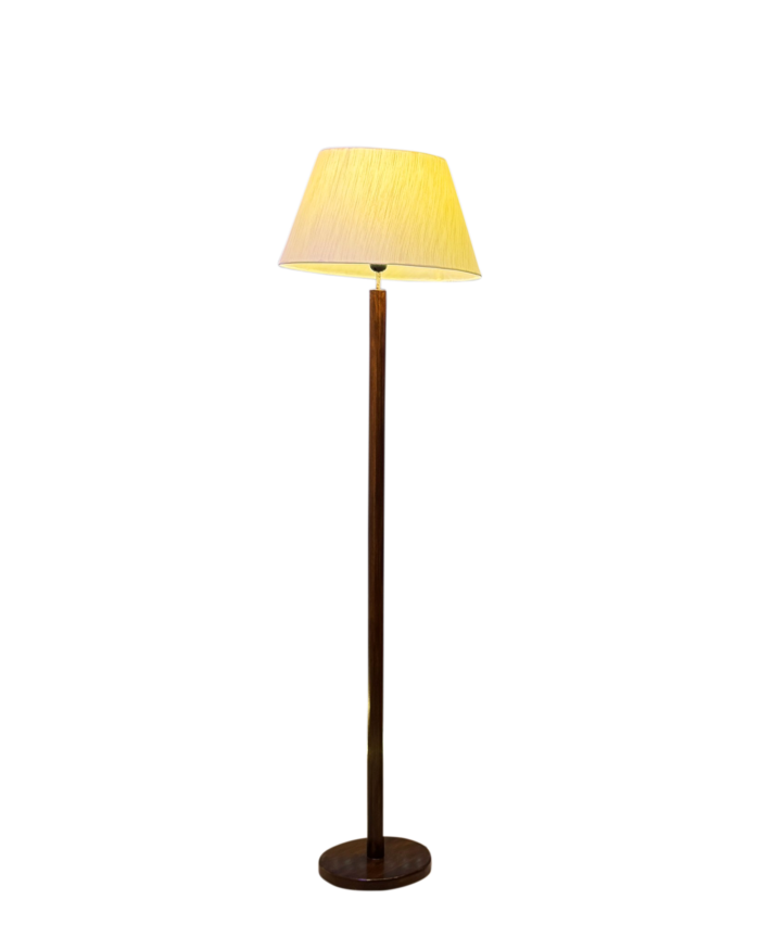 wooden floor lamp