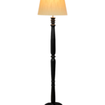 wooden floor lamp